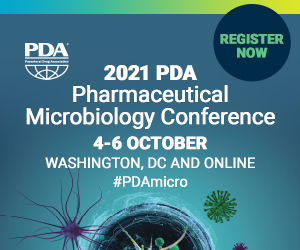 PDA药物微生物学10月2021日