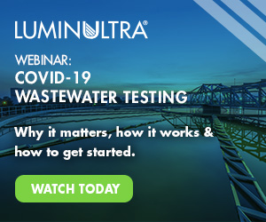 观看关于在废水中测试COVID - 19的Luminultra网络研讨会